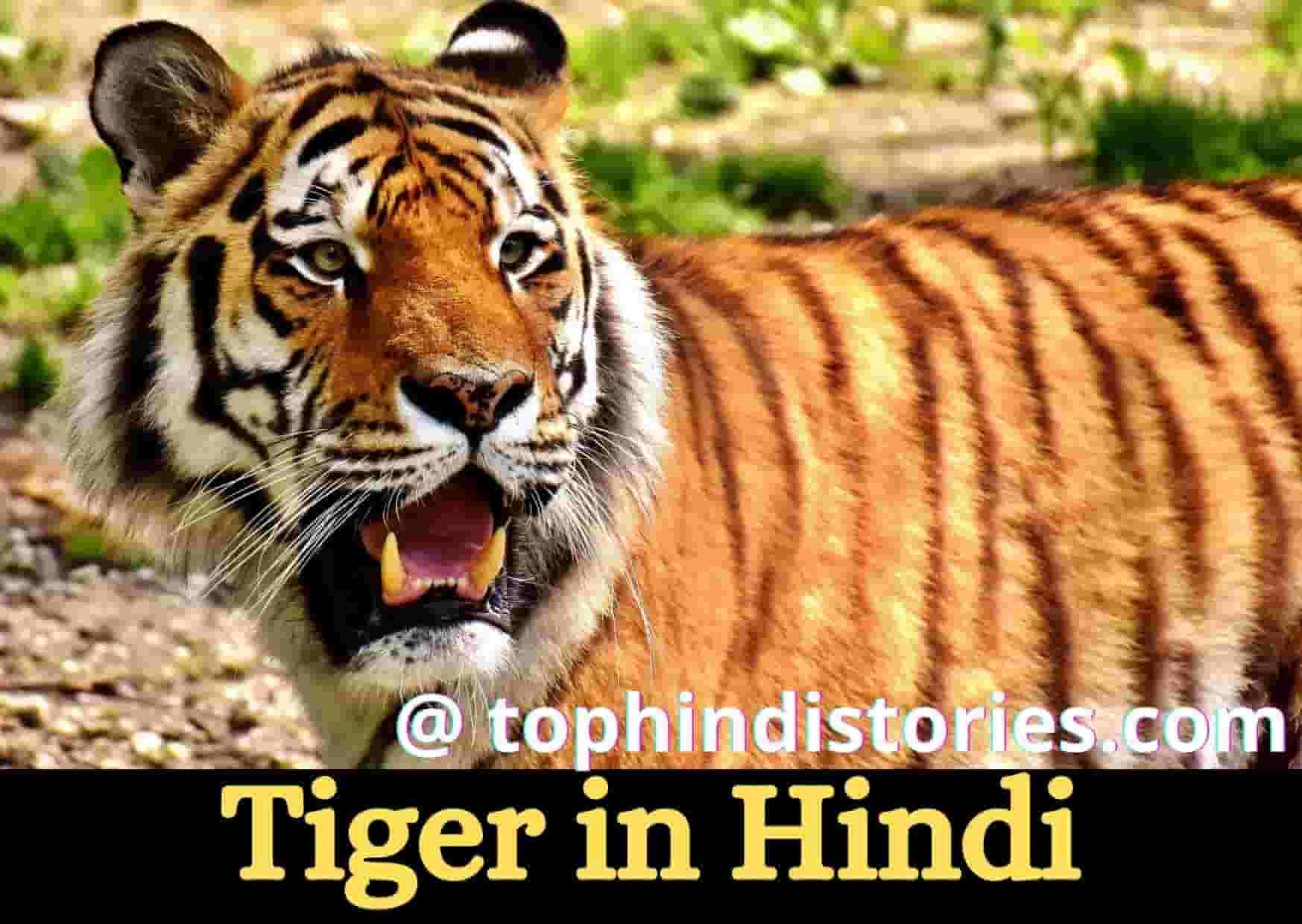 Information about tiger in Hindi